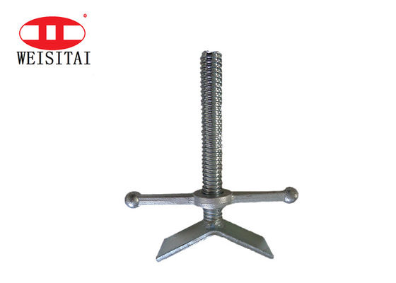 appui vertical solide en acier de haute résistance de Jack Base Screw For Steel de l'échafaudage 230kn
