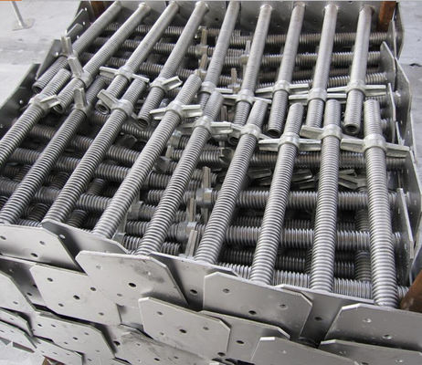 Les échafaudages galvanisés sont des échafaudages à base de jet