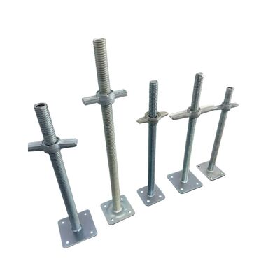 Vente à chaud d'échafaudage en acier à renforcement stable Jack Stand pour échafaudage Base économique Jack Base haute échelle pièces d'échafaudage