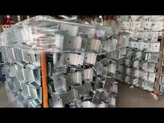 Voir Base de vérin creux Jack galvanisée pour échafaudage, base de vérin de démonstration